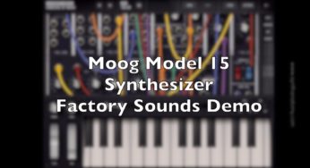 Moog Model 15 – Modular synth for iOS